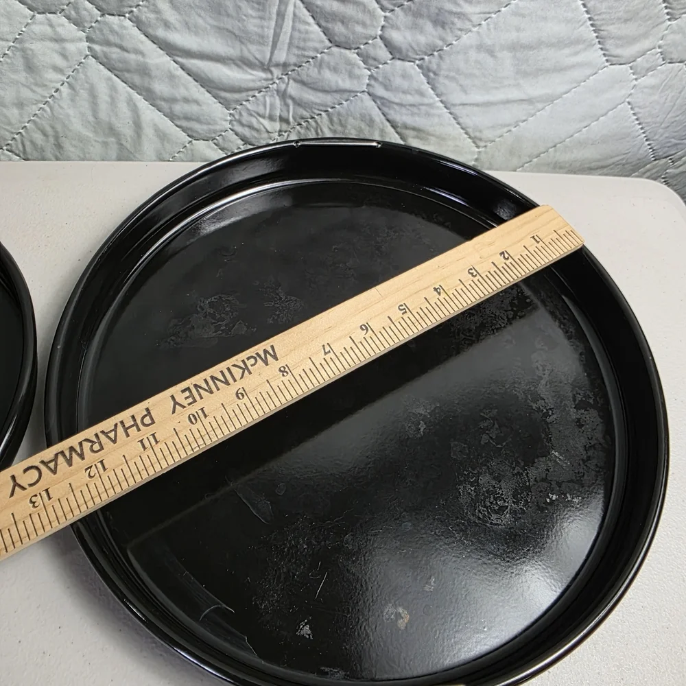 NuWave Black Pro Infrared Oven Browning/Drip Pan Set Of 3
